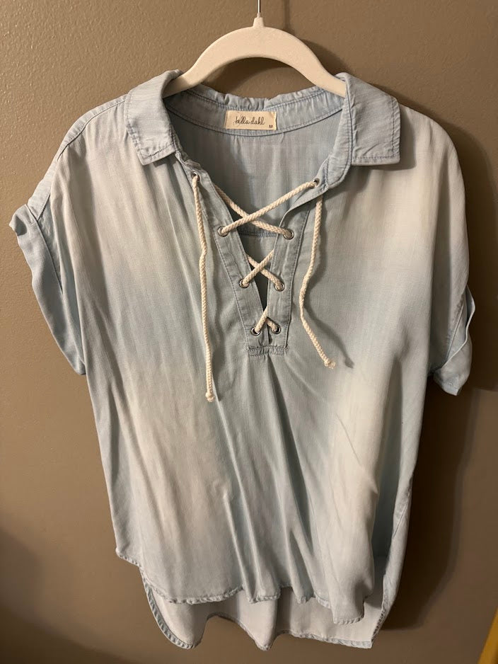 Bella Dahl Lightweight Button Down – Relaxed Fit